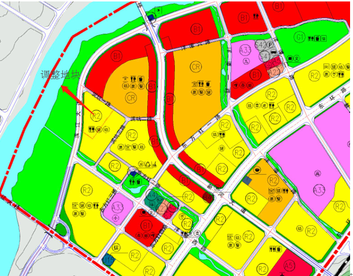 东源县滨江新城60000平方米地块规划建筑高度调整公示